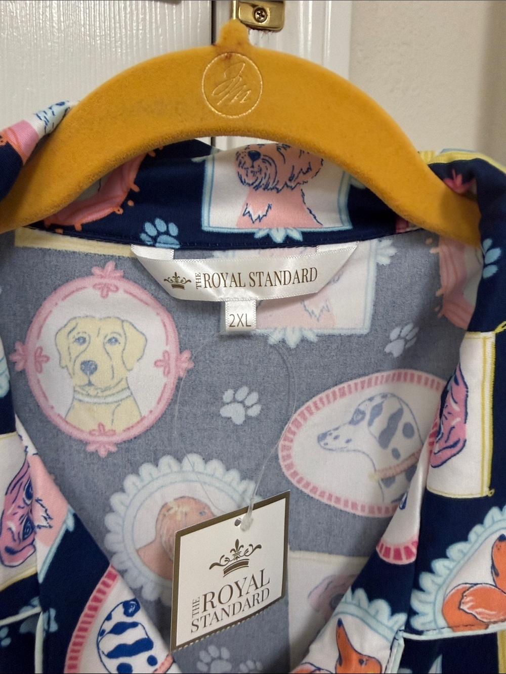 The Royal Standard Pup Pajama Top - Picture 2 of 5